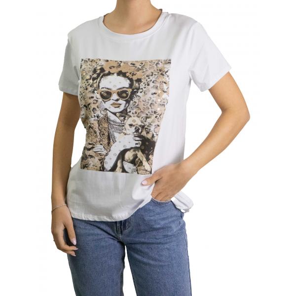 t shirt con stampa
